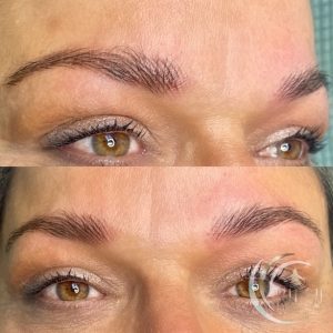 Nano Brows before after Bournemouth
